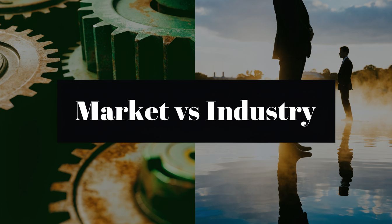 Market vs industry: Market vs Industry: Master B2B Strategy